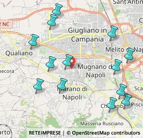 Mappa Via A. De Curtis, 80012 Calvizzano NA, Italia (2.55769)