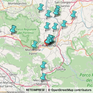 Mappa Via Macchia, 83100 Avellino AV, Italia (8.1765)