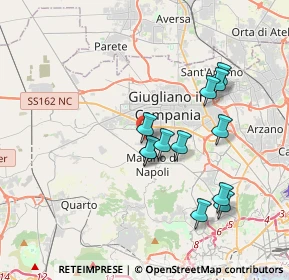 Mappa Via G. Puccini, 80012 Calvizzano NA, Italia (3.59333)