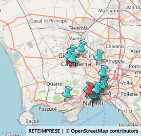 Mappa Via G. Puccini, 80012 Calvizzano NA, Italia (6.94813)