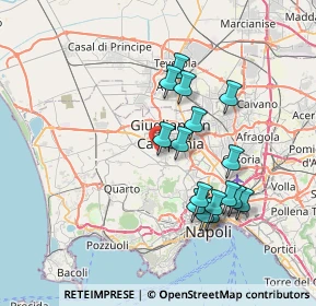 Mappa Via G. Puccini, 80012 Calvizzano NA, Italia (7.22625)