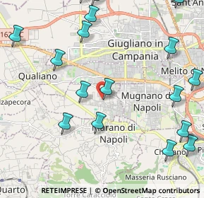 Mappa Via G. Puccini, 80012 Calvizzano NA, Italia (3.06444)