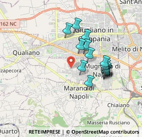 Mappa Via G. Puccini, 80012 Calvizzano NA, Italia (1.64067)
