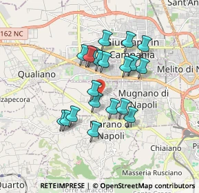 Mappa Via G. Puccini, 80012 Calvizzano NA, Italia (1.5255)