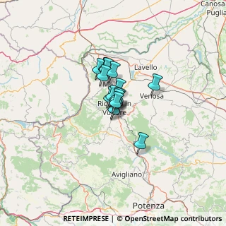 Mappa Strada Provinciale 93 km 82, 85028 Rionero In Vulture PZ, Italia (6.53235)