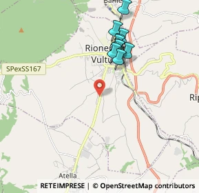 Mappa Strada Provinciale 93 km 82, 85028 Rionero In Vulture PZ, Italia (2.08909)