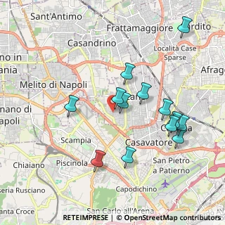 Mappa Via Renato Caccioppoli, 80022 Arzano NA, Italia (2.06)