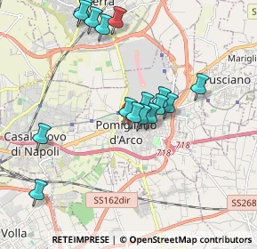 Mappa Via Guglielmo Marconi, 80038 Pomigliano d'Arco NA, Italia (1.88938)