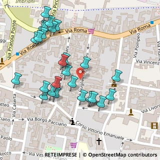 Mappa Via Guglielmo Marconi, 80038 Pomigliano d'Arco NA, Italia (0.13704)
