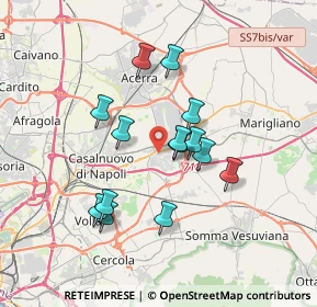 Mappa Via Guglielmo Marconi, 80038 Pomigliano d'Arco NA, Italia (3.22)