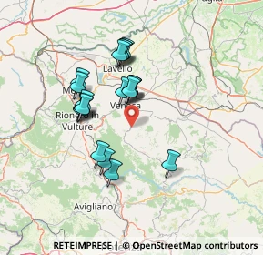 Mappa Estramurale Forenza, 85020 Maschito PZ, Italia (12.664)