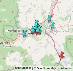 Mappa Via Goffredo Raimo, 83100 Avellino AV, Italia (2.29364)