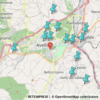 Mappa Via Goffredo Raimo, 83100 Avellino AV, Italia (2.47846)