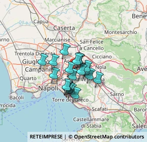 Mappa Via Walter Tobagi, 80038 Pomigliano d'Arco NA, Italia (8.5695)