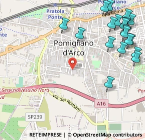 Mappa Via Walter Tobagi, 80038 Pomigliano d'Arco NA, Italia (0.798)