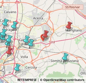 Mappa Via Walter Tobagi, 80038 Pomigliano d'Arco NA, Italia (6.18)