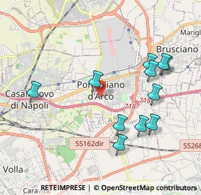 Mappa Via Walter Tobagi, 80038 Pomigliano d'Arco NA, Italia (2.18636)