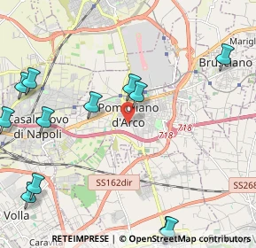 Mappa Via Walter Tobagi, 80038 Pomigliano d'Arco NA, Italia (3.06333)