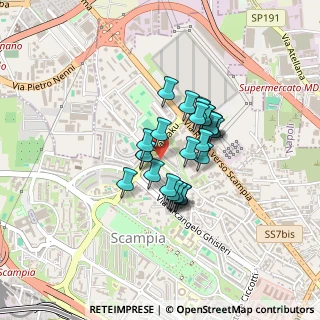 Mappa Via Fratelli Cervi, 80144 Napoli NA, Italia (0.30889)