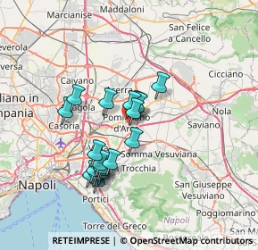 Mappa Via Gorizia, 80038 Pomigliano d'Arco NA, Italia (6.22)
