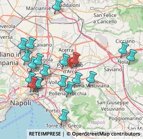 Mappa Via Gorizia, 80038 Pomigliano d'Arco NA, Italia (8.9365)