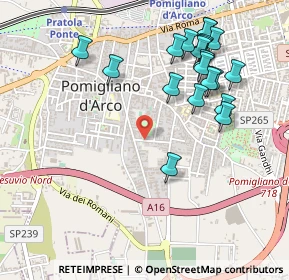 Mappa Via Gorizia, 80038 Pomigliano d'Arco NA, Italia (0.5835)