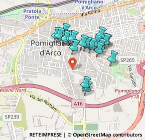 Mappa Via Gorizia, 80038 Pomigliano d'Arco NA, Italia (0.4065)