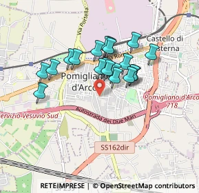 Mappa Via Gorizia, 80038 Pomigliano d'Arco NA, Italia (0.7515)