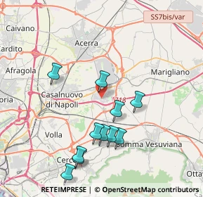 Mappa Via Gorizia, 80038 Pomigliano d'Arco NA, Italia (4.21818)