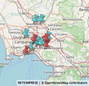 Mappa Via Gorizia, 80038 Pomigliano d'Arco NA, Italia (9.52833)