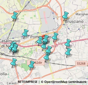 Mappa Via Gorizia, 80038 Pomigliano d'Arco NA, Italia (2.20158)