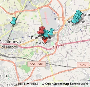 Mappa Via Gorizia, 80038 Pomigliano d'Arco NA, Italia (1.91077)