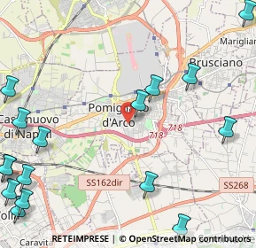 Mappa Via Gorizia, 80038 Pomigliano d'Arco NA, Italia (3.54063)