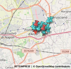 Mappa Via Gorizia, 80038 Pomigliano d'Arco NA, Italia (0.8535)