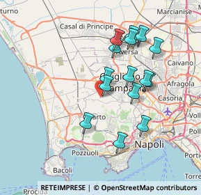 Mappa Via Salvatore Quasimodo, 80016 Marano di Napoli NA, Italia (7.07667)