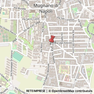 Mappa Via Pedona, 11, 80018 Mugnano di Napoli, Napoli (Campania)