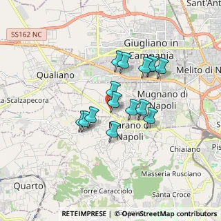 Mappa Via Domenico Biondi, 80012 Calvizzano NA, Italia (1.39)