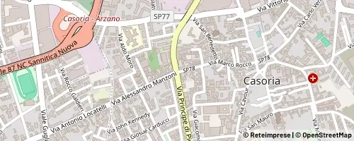 Mappa Casoria