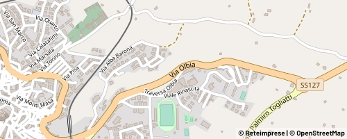Mappa Tempio Pausania