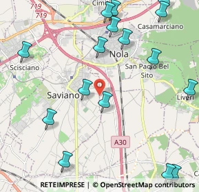 Mappa Via del Feudo, 80035 Saviano NA, Italia (2.9825)