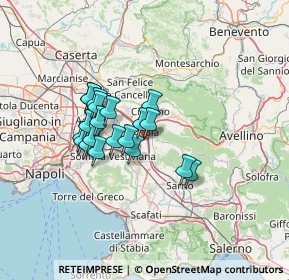 Mappa Via del Feudo, 80035 Saviano NA, Italia (11.0375)