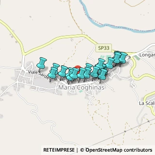 Mappa SP 33, 07030 Santa Maria Coghinas SS (0.344)