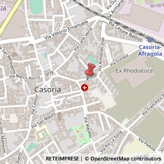 Mappa Via Armando Diaz, 20, 80026 Casoria, Napoli (Campania)