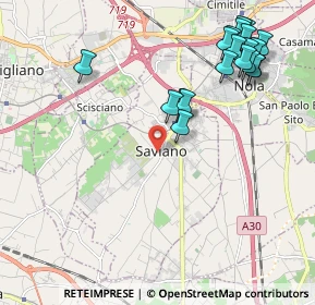 Mappa Contrada Tappia Carlone, 80039 Saviano NA, Italia (2.609)