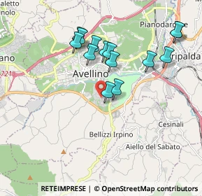 Mappa Strada Quattro Grana, 83100 Avellino AV, Italia (1.92071)