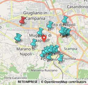 Mappa Via Antonio de Curtis, 80018 Mugnano di Napoli NA, Italia (1.795)