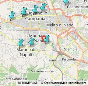 Mappa Via Giovanni Pascoli, 80018 Mugnano di Napoli NA, Italia (3.28786)