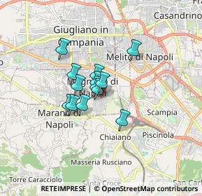 Mappa Via Giovanni Pascoli, 80018 Mugnano di Napoli NA, Italia (1.1)