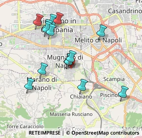 Mappa Via Giovanni Pascoli, 80018 Mugnano di Napoli NA, Italia (2.02786)