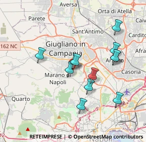 Mappa Via Antonio de Curtis, 80018 Mugnano di Napoli NA, Italia (3.55667)